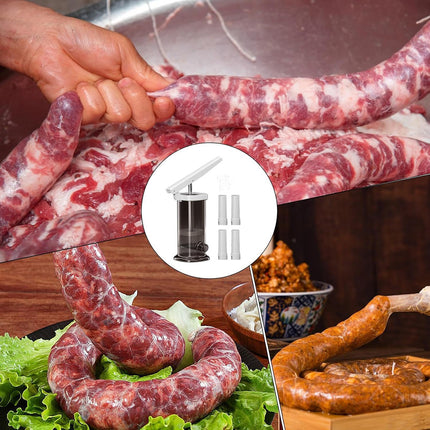 2L Handmade Household Manual Pressing Sausage Making Tool Sausage Stuffer Meat