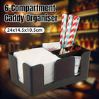 6 Compartments Multifunctional Organizer Bar Clutter Storage Organizer for Home