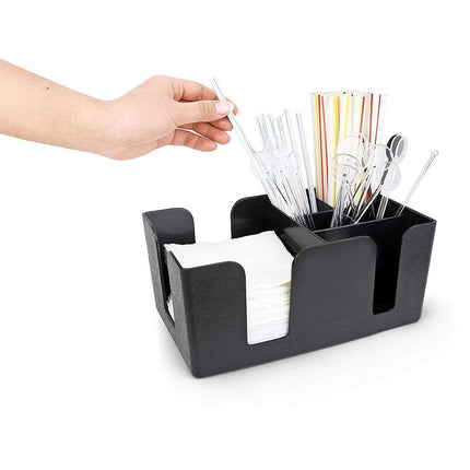 6 Compartments Multifunctional Organizer Bar Clutter Storage Organizer for Home
