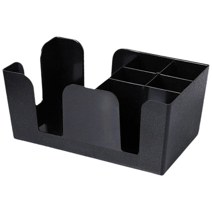 6 Compartments Multifunctional Organizer Bar Clutter Storage Organizer for Home