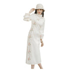 New Chinese Cheongsam Dress National Style Traditional Qipao Outfit for Women