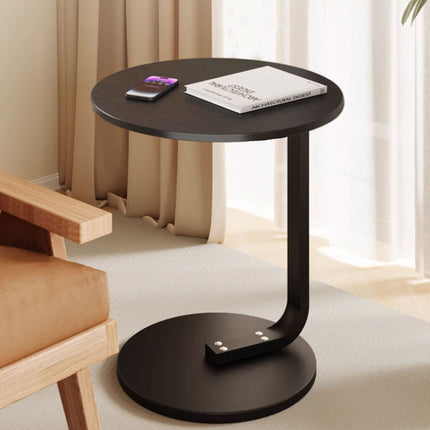 Small Round Coffee Table Simple Sofa Side Table Compact Modern Home Furniture