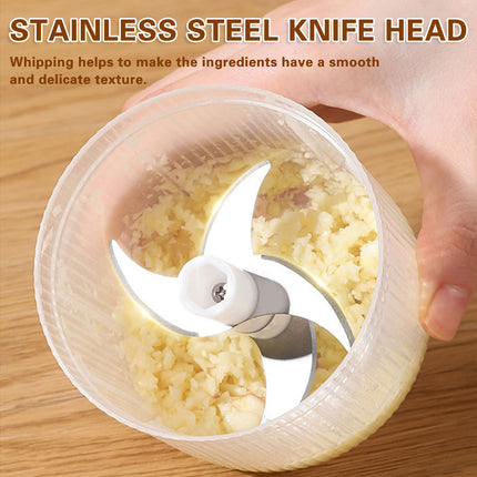 Electric Garlic Crusher Rechargeable Mincer Mini Food Processor Baby Food Maker
