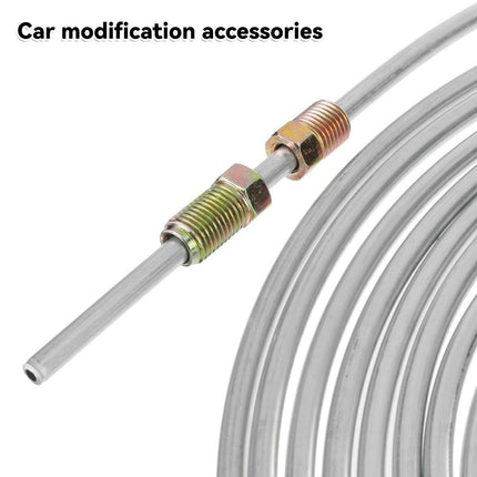 Steel Zinc Brake Line Tubing Kit for Car Truck Brake Systems Easy Installation