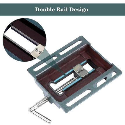 Heavy Duty 4inch Drill Press Vice Bench Clamp for Woodworking Drilling Tool