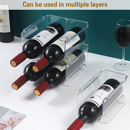 Water Cup Storage Rack Multi Layer Transparent Clear Space Saving Durable