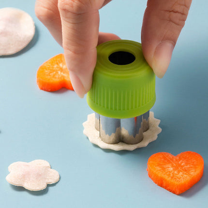 9 Pcs Stainless Steel Fruit and Vegetable Cutter Set for Mini Shapes