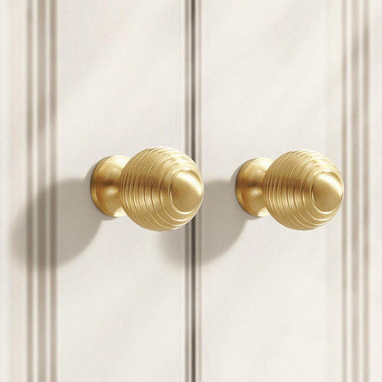 Round Ball Cabinet Handle Single Hole Modern Pull for Drawer Wardrobe Cupboard