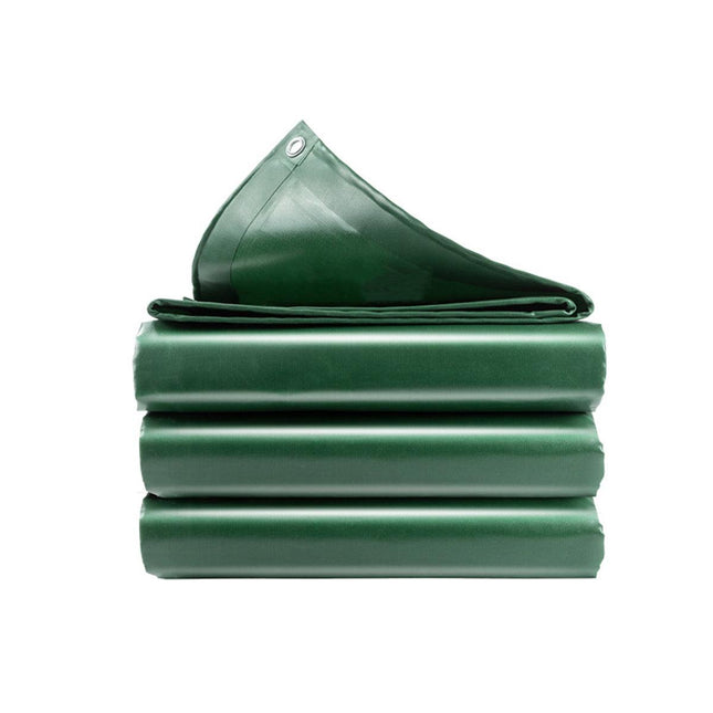 Heavy Duty Waterproof Canvas Tarp Tarpaulin Sun Block Dustproof Army Shelter