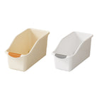 2pcs Cabinet Storage Box Miscellaneous Organizer Household Container Plastic Bin