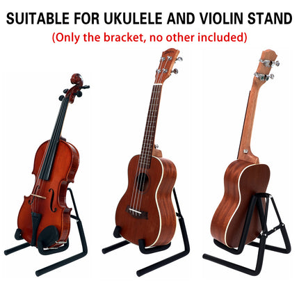 Violin Stand Small Guitar Stand Foldable Portable Adjustable Guitar Holder