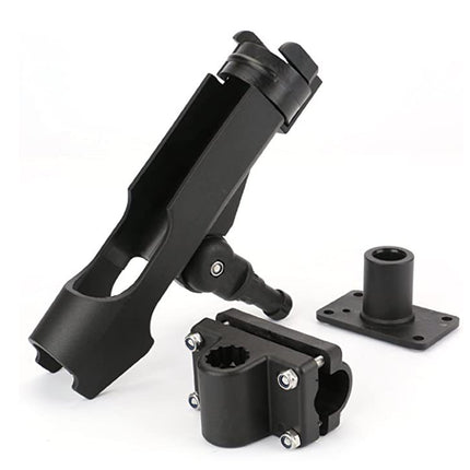 Kayak Fishing Seat Bracket Set Rotatable Mount Boat Holder Accessory 2 Pieces
