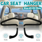 Car Clothes Rack Back Seat Hanger Bar Vehicle Garment Holder Travel Storage Rod