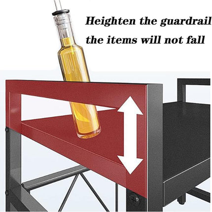 Retractable Home Double Layer Oven Rack Heat Resistant Durable Space Saving