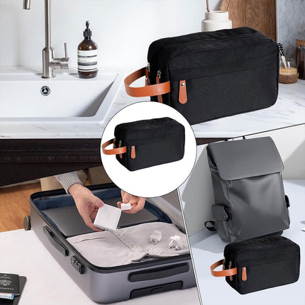 Toiletry Storage Bag Portable for Cosmetics Toiletries Makeup Brushes Razor