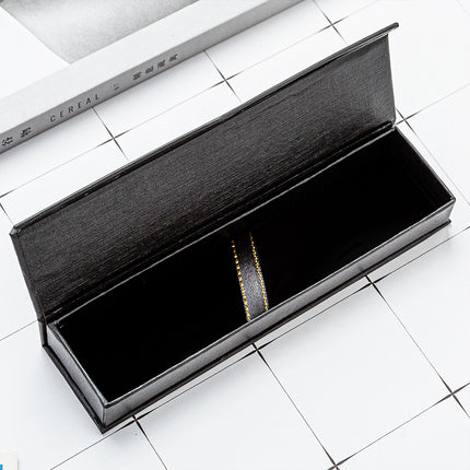 10pcs Black Clamshell Pen Box Gift Case Packaging for Pen Storage and Display