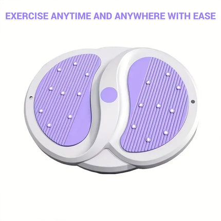 Exercise Waist Twisting Disc Non Slip Rubber Pad Fitness Equipment for Home Gym