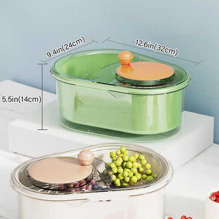 Manual Vegetable Fruit Cleaner Basket Washing Kitchen Food Cleaning Tool Use