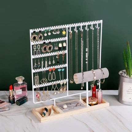 Jewelry Display Rack Earrings Organizer Stand for Jewelry Hangers Storage Holder