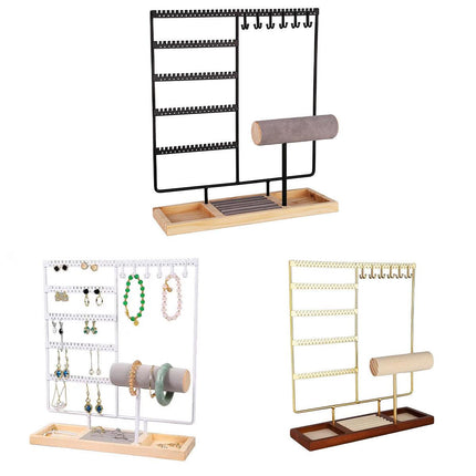 Jewelry Display Rack Earrings Organizer Stand for Jewelry Hangers Storage Holder
