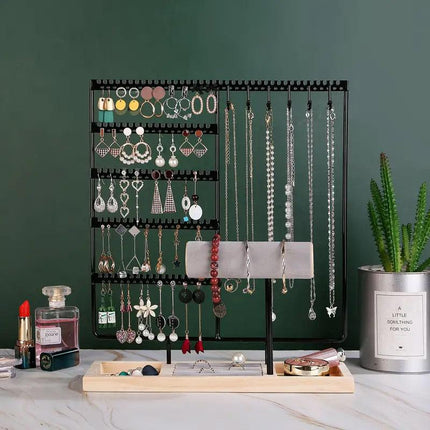 Jewelry Display Rack Earrings Organizer Stand for Jewelry Hangers Storage Holder