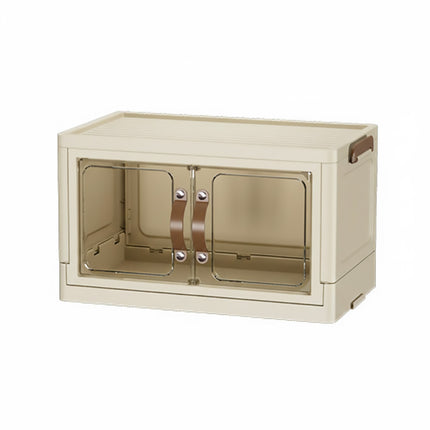 Modular Desktop Drawer Organiser Clear Door Stackable Home Office 3 Sizes