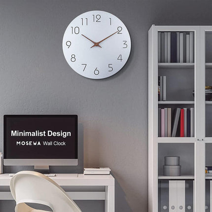 12 Inch Digital Wall Clock Simple Hanging Watch for Living Room Home Decoration