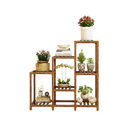 Wooden Plant Stand Display Rack Flower Pot Shelf Collection Organizer Home Decor
