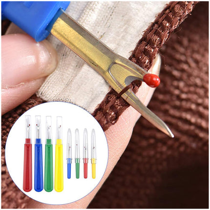 8 PCS Seam Ripper Plastic Handle Thread Cutter Sewing Craft Easy to Use Durable