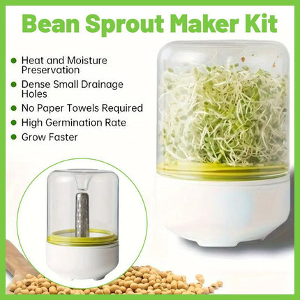 Bean Sprout Growing Machine Automatic Sprouting Pot Plant Germination Tool