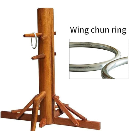 Wing Chun Weighted Training Steel Ring Wear Resistant for Martial Arts Practice