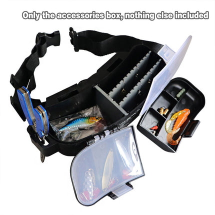 Fishing Waist Box Portable Multifunctional Tackle Bait Holder Gear Storage Case
