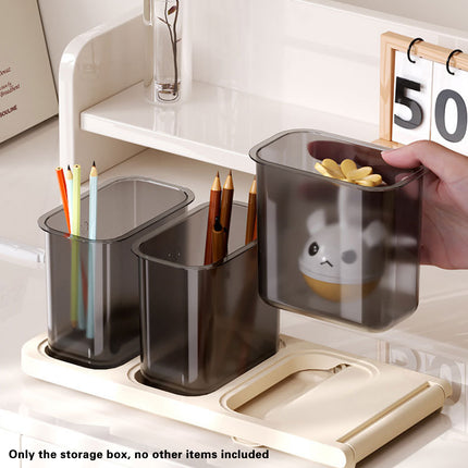 Large Capacity Desk Organisers Pencil Holder Slanted Pen Holder School Supplies