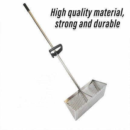 Stainless Steel Sand Screen Collapsible Beach Screen Crab Trap Fishing Gear