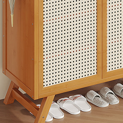 Home Entryway Multi Layer Breathable Shoe Cabinet Space Saving Dustproof Sturdy