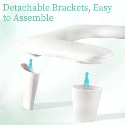 Manicure Hand Rest PU Leather Nail Arm Cushion Portable Tilting Detachable Pad