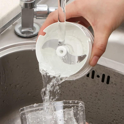 Home Mini Manual Garlic Beater Mincer Chili Ginger Meat Mash Food Prep Tool