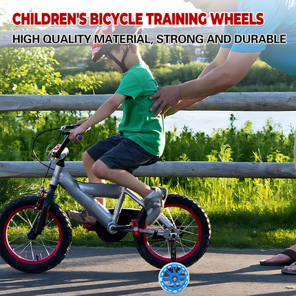 Kids Bicycle Training Wheels Set High-Quality Safety Balance Adjustable Height