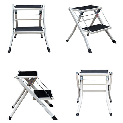 Folding Ladder Stool Multi Functional Household Climbing Step Stool For Home Use