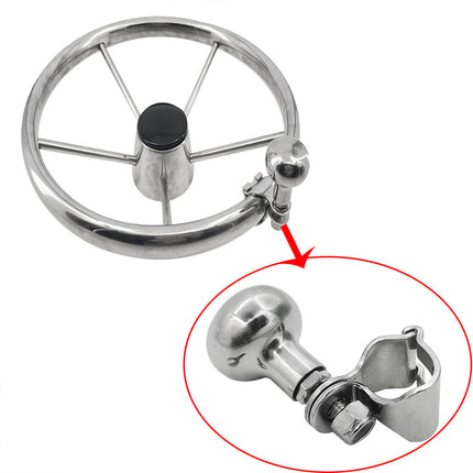 Yacht Steering Wheel Power Ball Grip Marine Accessory Hand Control Ball Grip