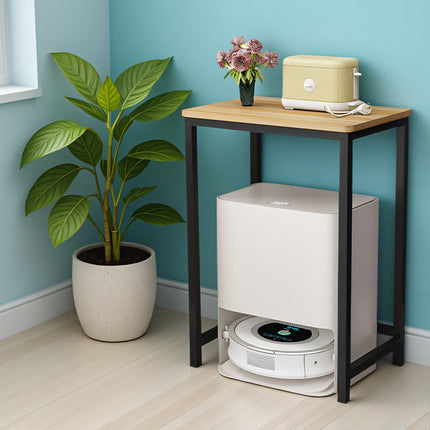 Home Simple Small Square Side Table Sturdy Space Saving For Living Room Bedroom