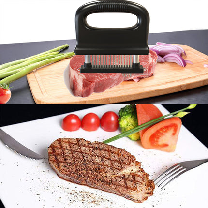 Stainless Steel Meat Tenderizer Needle Tendon Cutter Sharp Durable For Beef Pork