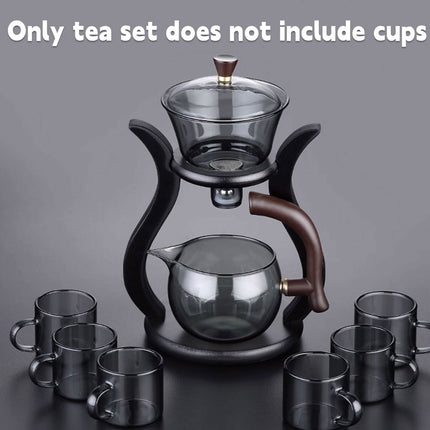 Glass Tea Set Household Set Transparent Teapot And Teacup Set Heat Resistant