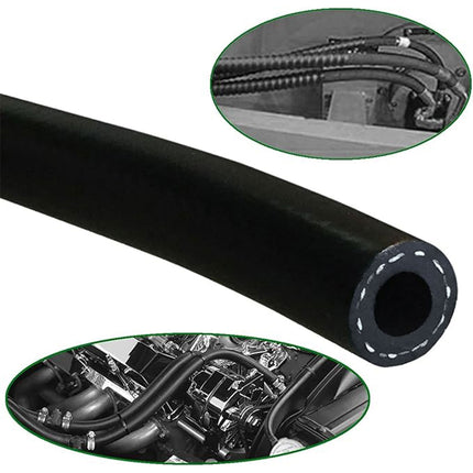 2m Fuel Rubber Hose Low Pressure Gasoline Tubing Automotive Engine Line Pipe