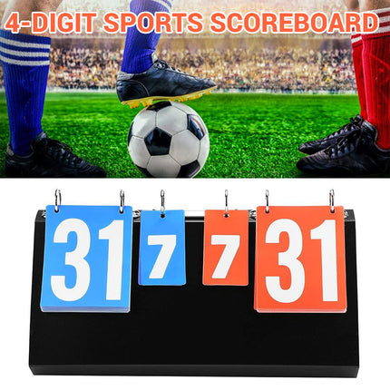 Multi-Function Foldable Detachable Scoreboard for Sports Games Training Matches