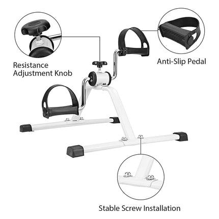 Mini Folding Exercise Bike Home Use Compact Fitness Equipment Foldable Trainer