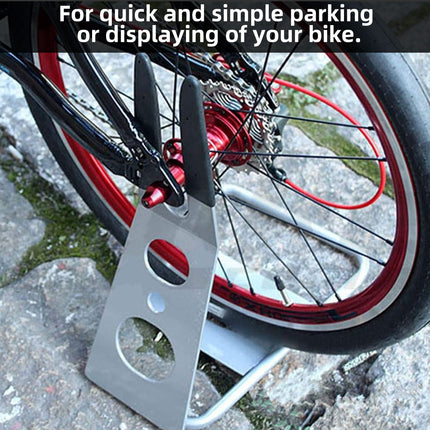 Top Quality Floor Stand Holder Triangle Rear Hub Mount Bike Bicycle Storage Rack