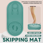 Soundproof Shock Absorbing Jump Rope Mat Non Slip TPE Material for Home Gym
