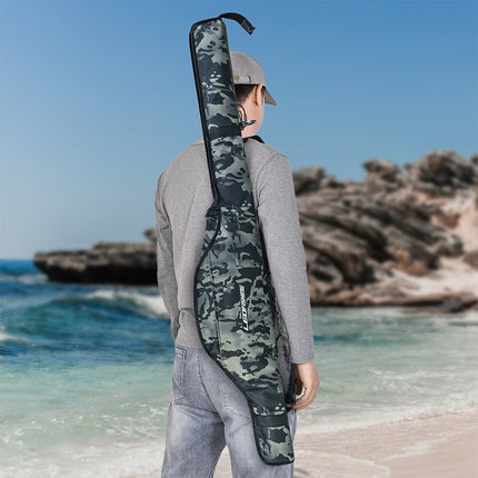 Portable Foldable Fishing Rod Bag Tackle Storage Bag Water Resistant Lightweight