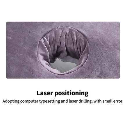 Thick Absorbent Massage Table Cover with Face Hole Soft Spa Beauty Salon Sheet